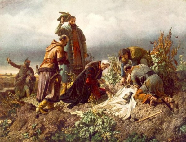 Mohaç Savaşı'nda Kral Layoş'un ölümü
