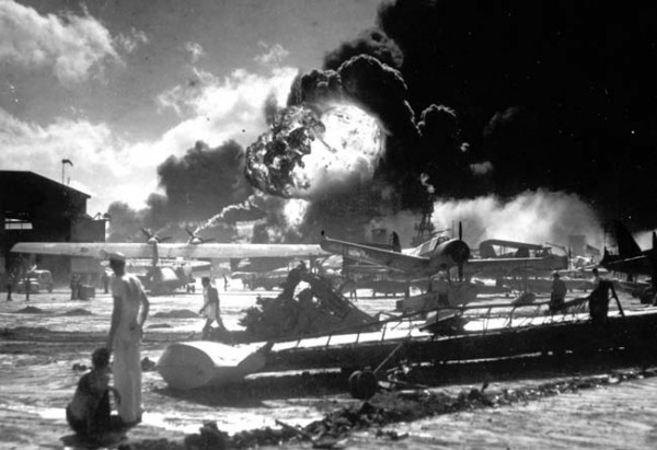 Baskın sonrası Pearl Harbor
