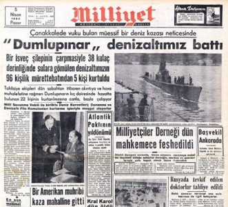 Dumlupınar denizaltı faciası