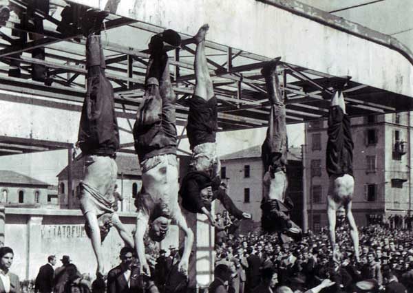 Mussolini'nin cesedi